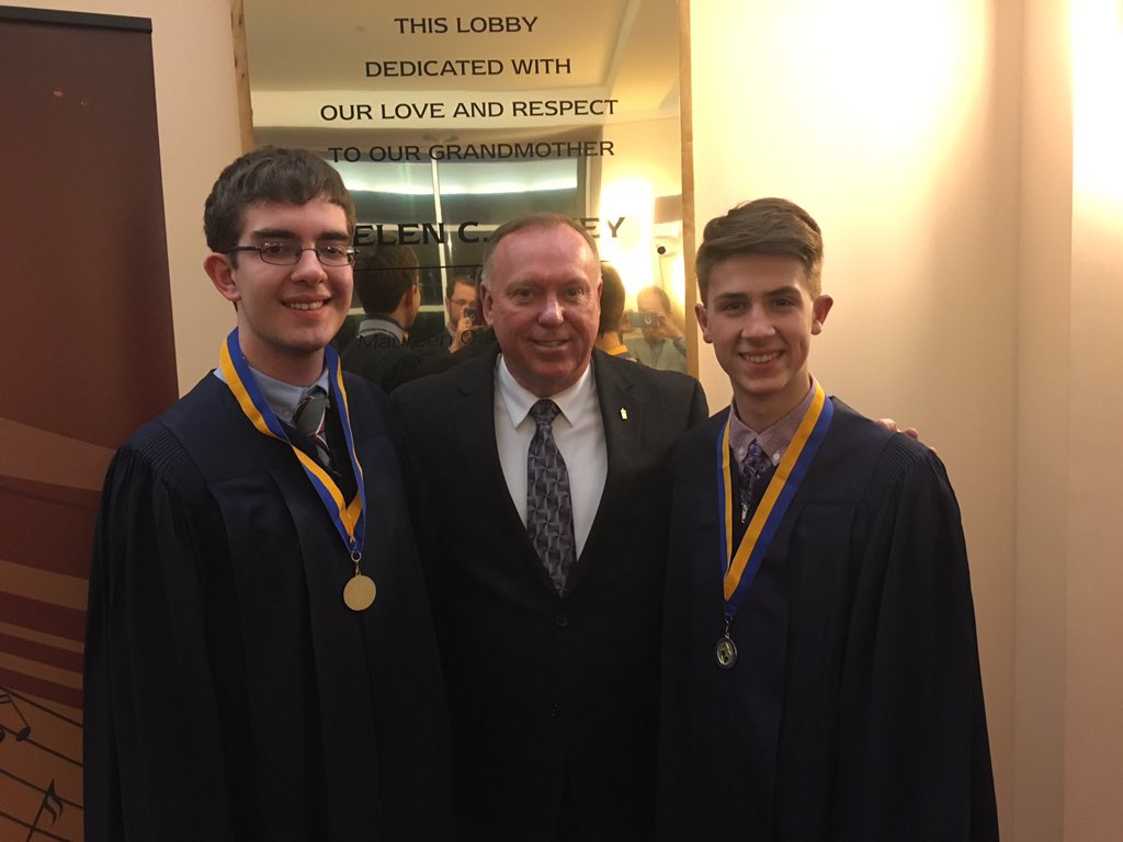 TheJasonator's tweet photo. @MSJGaels Archdiocese of Baltimore Distinctive Scholars Convocation. Congrats! https://t.co/buyCfVcERv