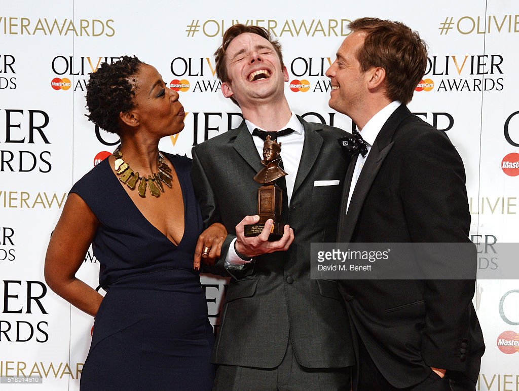 evaliparova's tweet photo. So proud of this @parrotinthetank joker Tom Gibbons who's the best sound designer in the UK. https://t.co/AFocl4MVwB https://t.co/oTrZNc4o2B