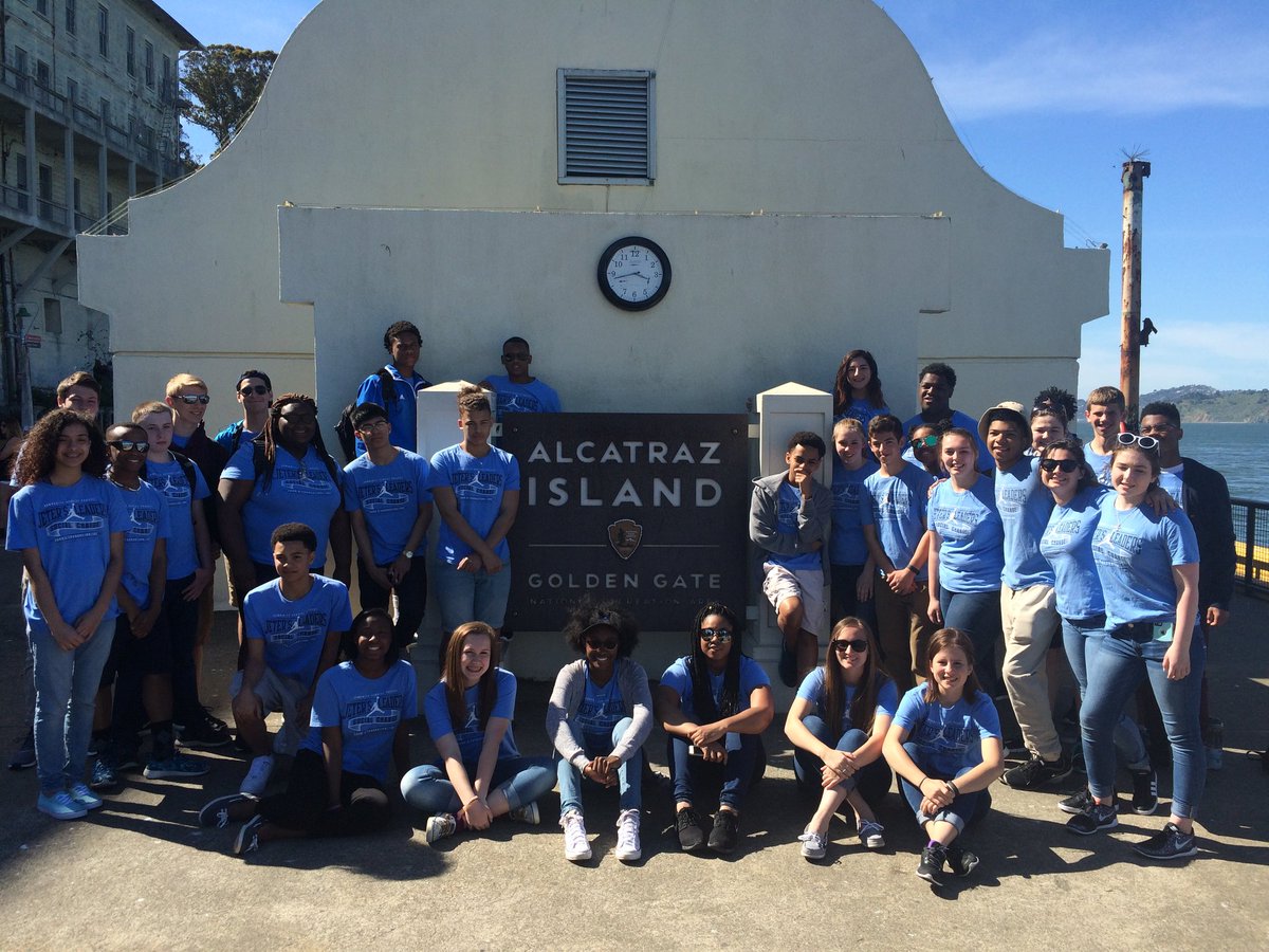 JeterTurn2's tweet image. The KZ #JetersLeaders are at #Alcatraz! #SpringIntoCollege #SF #sanfrancisco #Turn2is20