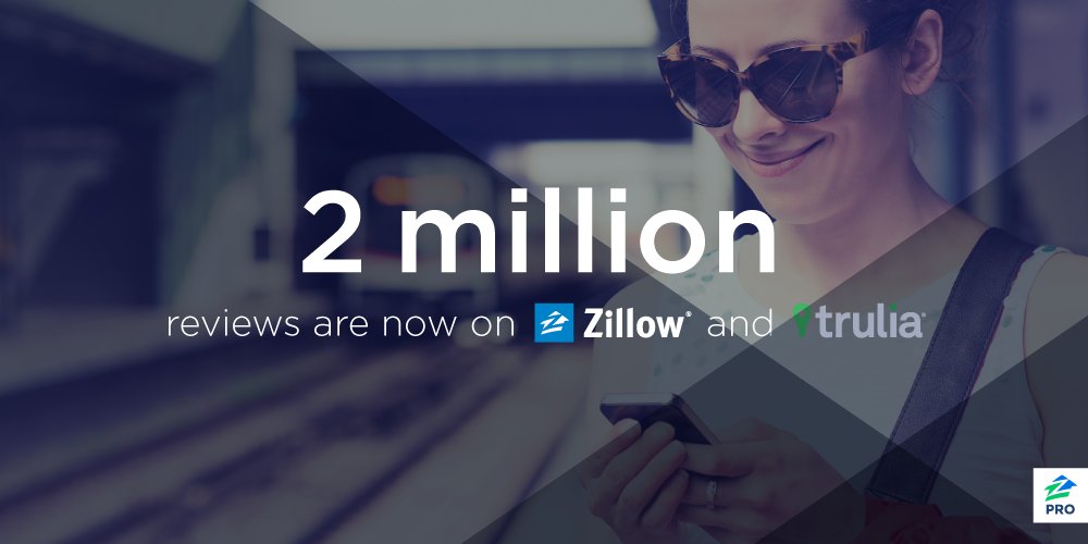 ZillowGroupPro's tweet photo. More than 2 million reviews on Zillow and Trulia arm agents with a robust virtual resume. https://t.co/cYwZWfED4l https://t.co/ugKBExJoga