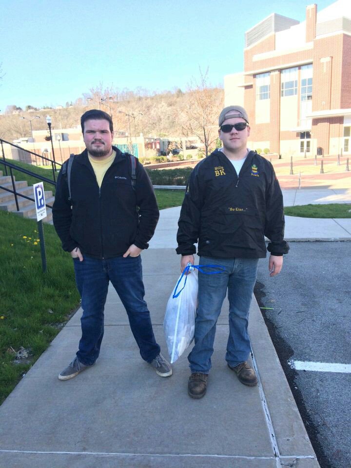 Today we had a campus clean up! #7DaysOfService
