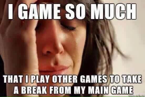 VlDEOGAMEPROBS's tweet image. First world problems 😶