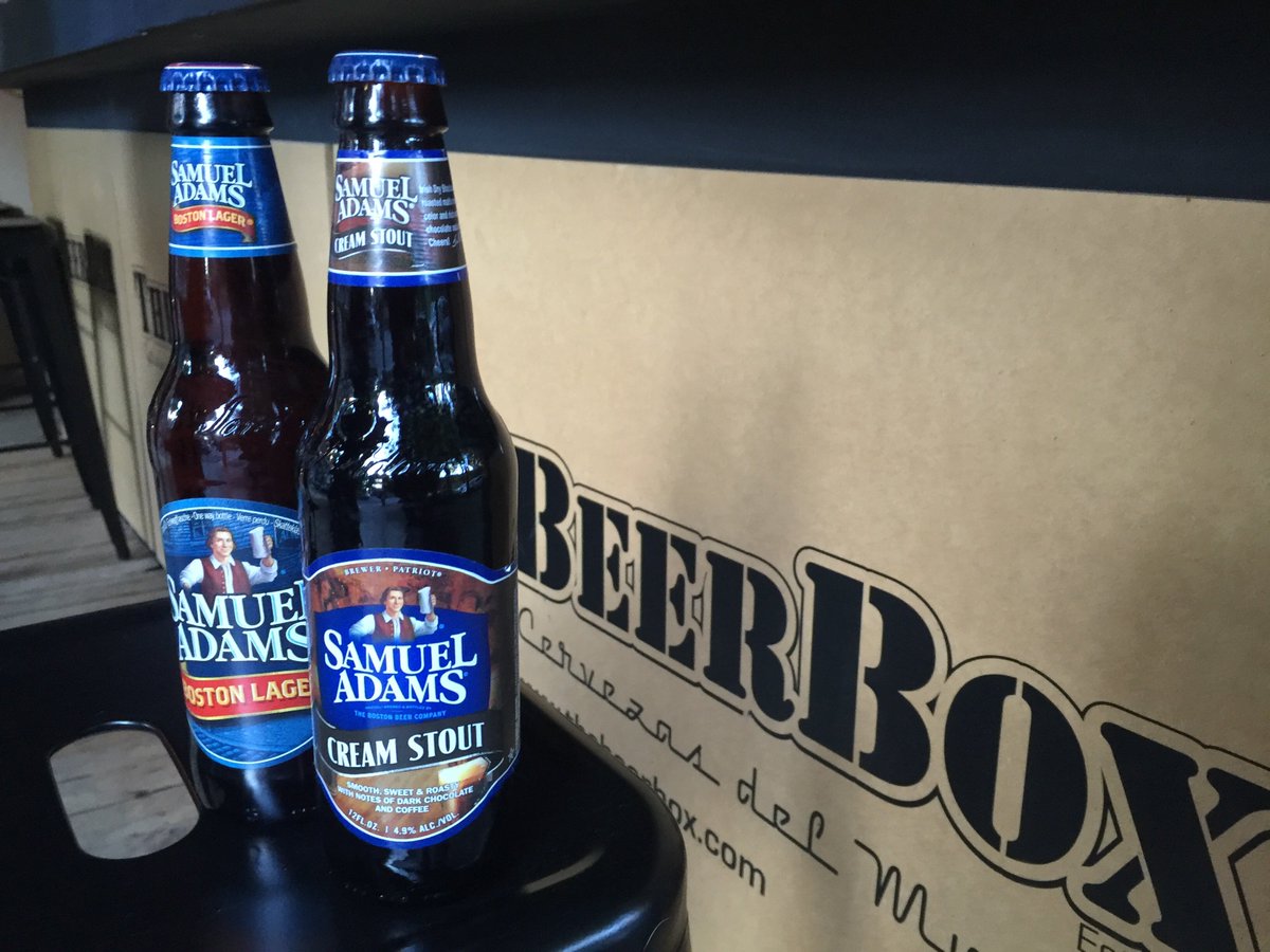 BeerBoxSatelite's tweet image. De su Magestad #jimKoch te tenemos varias de sus delicias como estas...
Boston Lager &amp;amp; Cream Stout
#samueladams