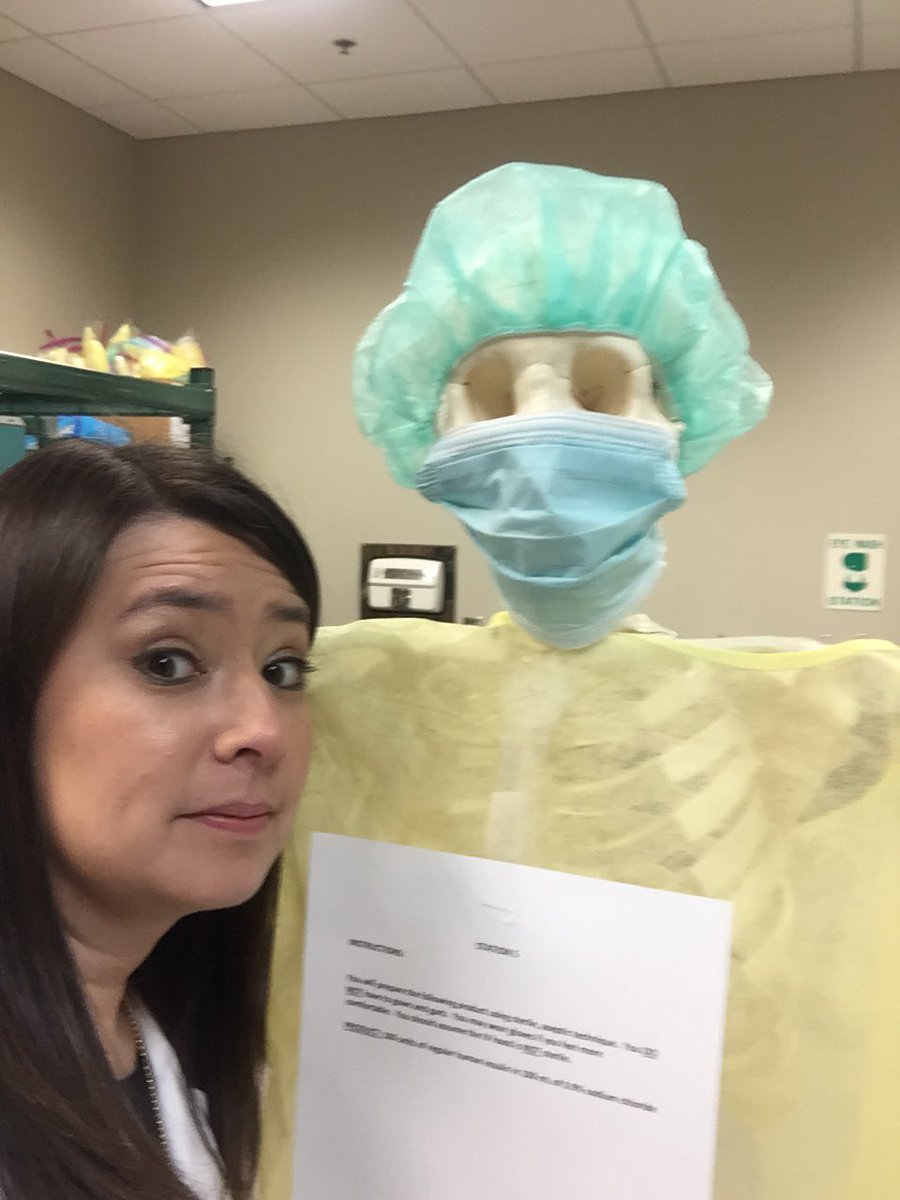 TrishaBranan's tweet photo. P1 lab practicals today. This one didn't fare too well. #TeamRetake #OSCE #AsepticTechnique @seagraves1701 @UGACAP https://t.co/ljUVy3rdL0