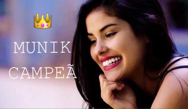 MunikBarbosa's tweet image. Vamos sair do Twitter de detonar o Gshow! #MunikCampeã #VaiMunik
gshow.globo.com/realities/bbb/…