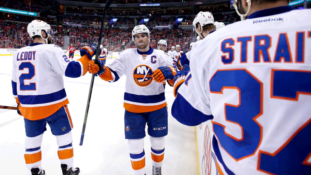 SportsCenter's tweet photo. Playoff bound! The Islanders clinch a spot in the postseason after defeating Capitals in OT, 4-3. https://t.co/TcOWiWXp7F