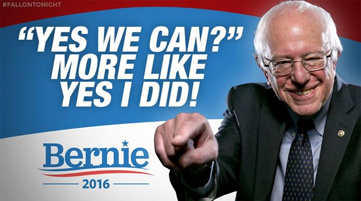 MeanwhileinCana's tweet photo. Yes you did! @BernieSanders has won the #WisconsinPrimary  Happy for our neighbours! Keep it going! #FeeltheBern https://t.co/jg4nbkVmFn