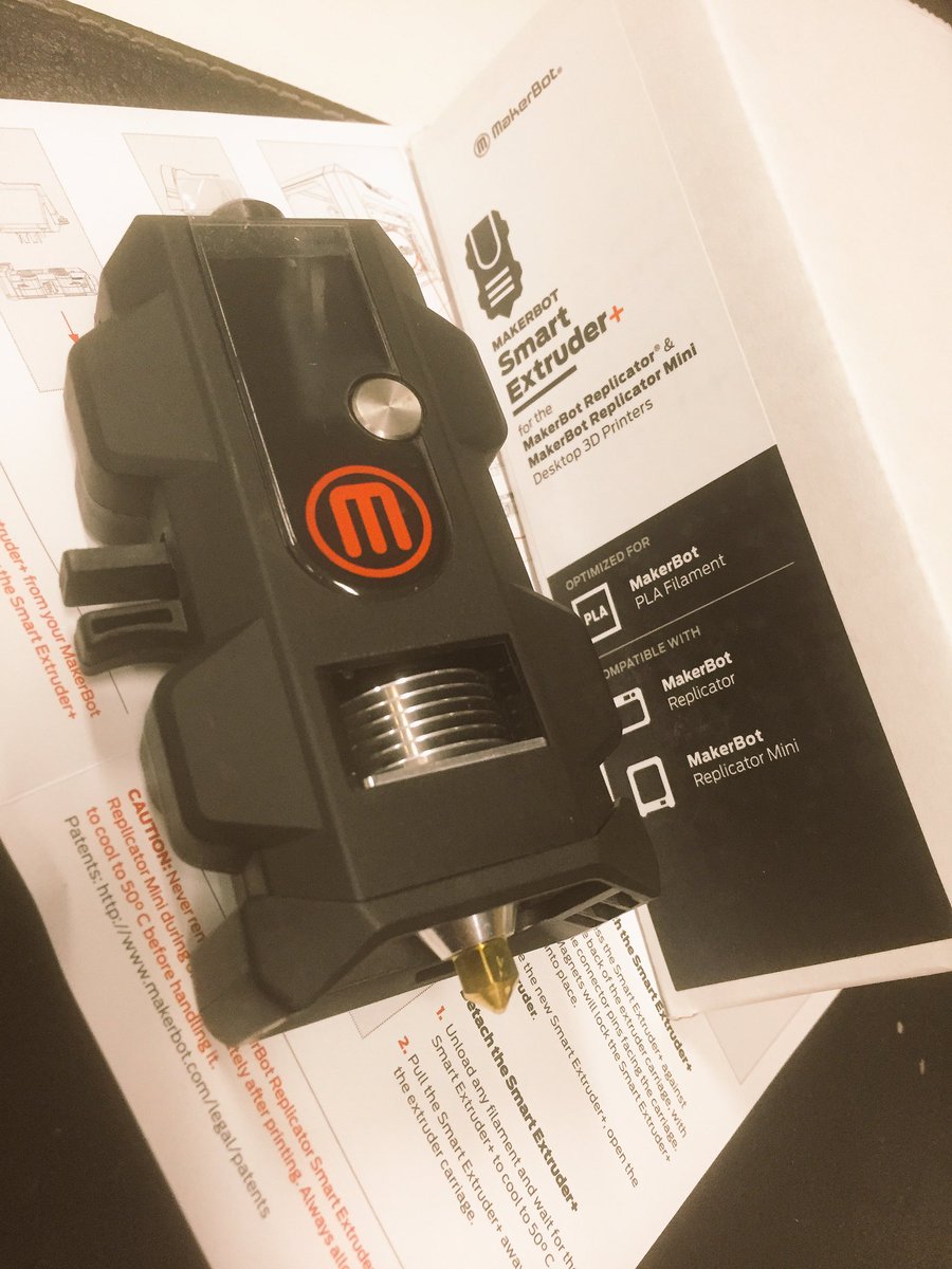 reengineerlabs's tweet photo. Hello #SmartExtruder+! Looking forward to less jams in the future. *fingerscrossed* #3Dprinting https://t.co/mpPlHZObR0