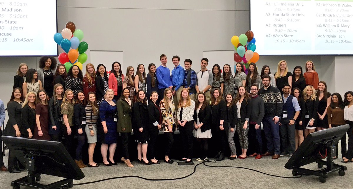 KohlsCampus's tweet photo. So many bright minds and bright futures in one room. Best of luck to our #KICC16 teams tomorrow!   #LifeAtKohls https://t.co/zUDeCkVwuq