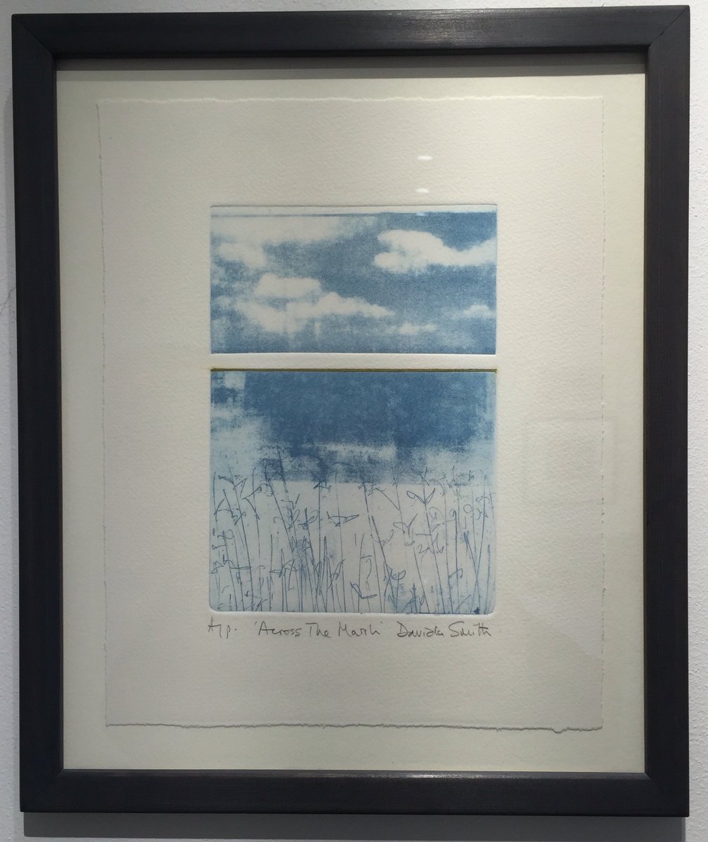 ryeartists's tweet photo. Three dreamy soft etchings by Davida Smith #davidasmith #etching #rsa at our members show @theryeart until 8th May https://t.co/amW6BdBvu1
