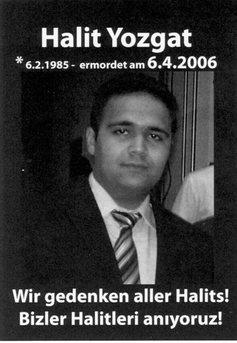 Halit Yozgat, 10 yıl önce bugün henüz 21 yaşındayken #NSU örgütünce katledildi. Halit'i unutmuyoruz ...
#Kassel