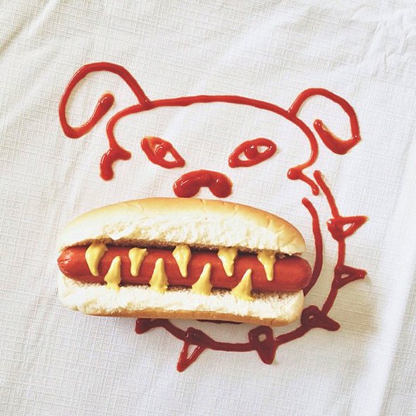 GodDogMadrid's tweet photo. Que no te metan el perro! Los Mejores #HotDogs d #Madrid son d #GodDog 
#NoEsComidaRapida Hot Dogs Gourmet 100%carne https://t.co/tyyTGxO6pN