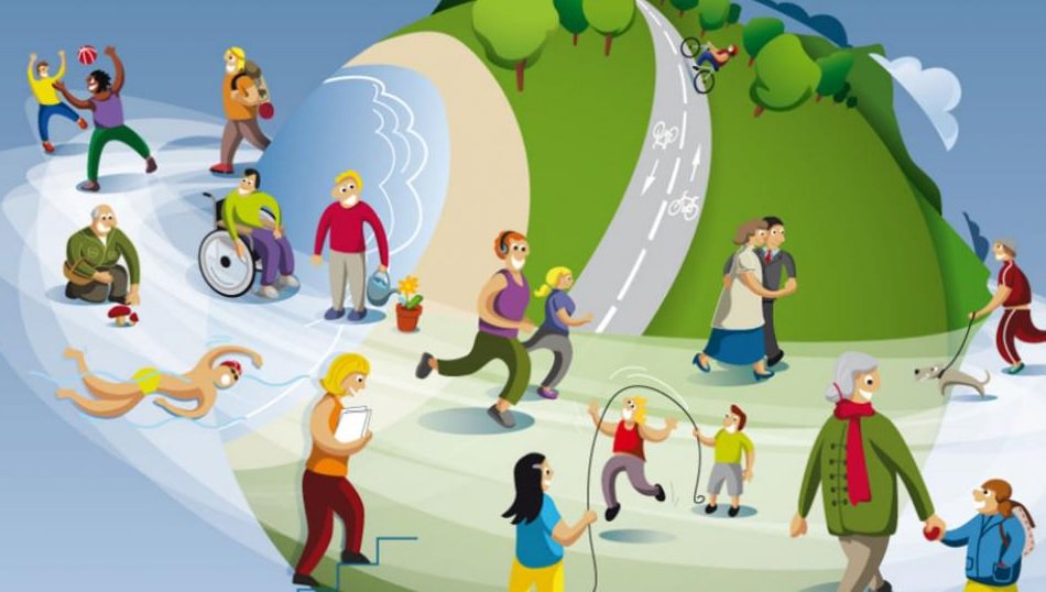 Día Mundial de la actividad física: El movimiento es el eje de una vida saludable.#DMAF2016 #FisioterapiaYMovimeinto