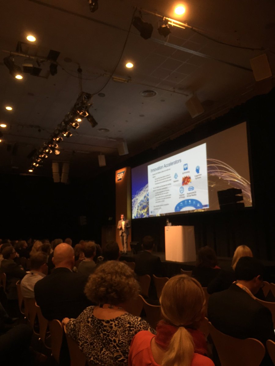 HeimerAnders's tweet photo. Nu är #SAPIF16 ingång !!!
Jason Andersson, IDC, på scen https://t.co/edWr88sJY6