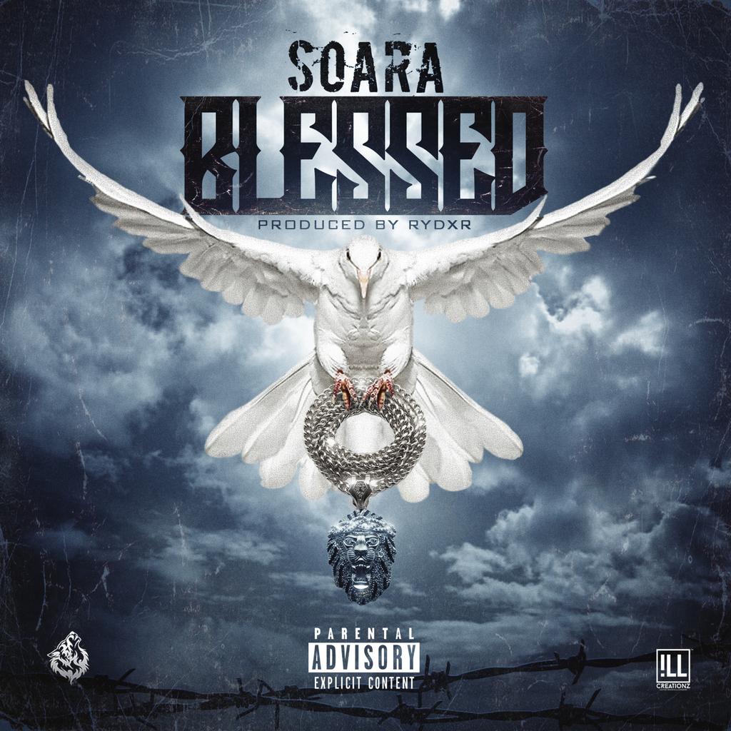 RealSoara's tweet photo. The official artwork for Blessed.Major props to @EstXX93 on the design!
Drops TOMORROW!
#Blessed07April
#TCLG https://t.co/Em8q28Oa6w