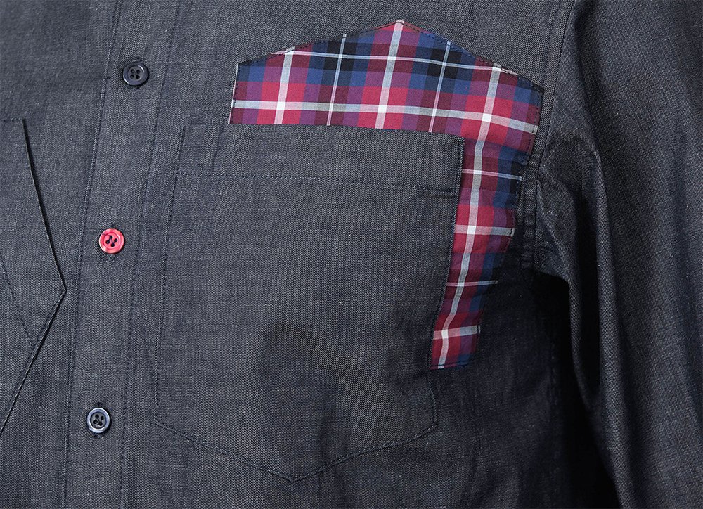 New casual line from <a href="/imyourshirt/">I'M Your Shirt</a> — plaid and denim shirts: fold.lv/en/2016/04/im-…