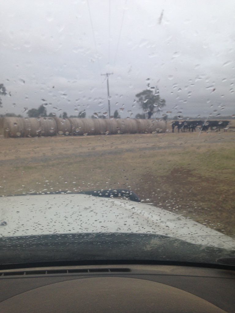 coyle_tim's tweet photo. If there's not enough rain to measure in the morning here's a record of my rainfall #10spots #notenoughtowetconcrete https://t.co/5l94R17Lmb