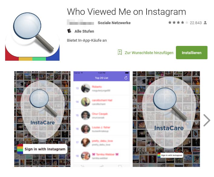 techrohanr's tweet photo. Who viewed your #Instagram account? And who stole your password? Please don’t use this application. https://t.co/OXmQ04acgn