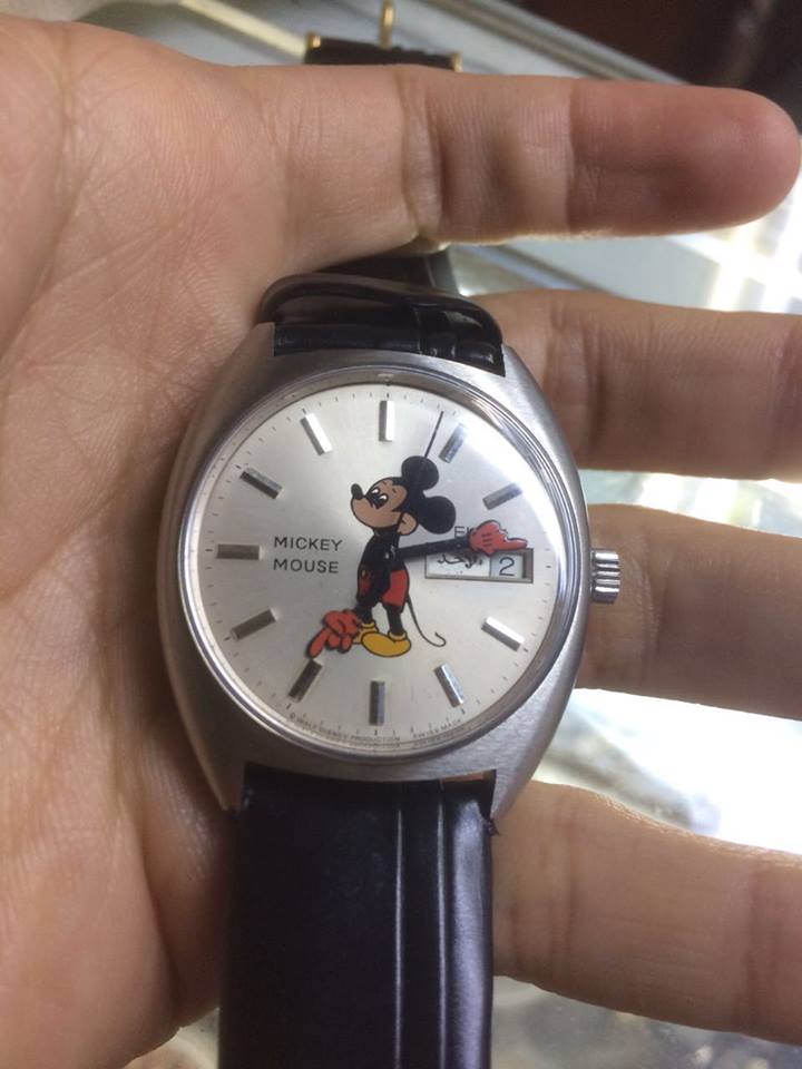 omega mickey mouse watch
