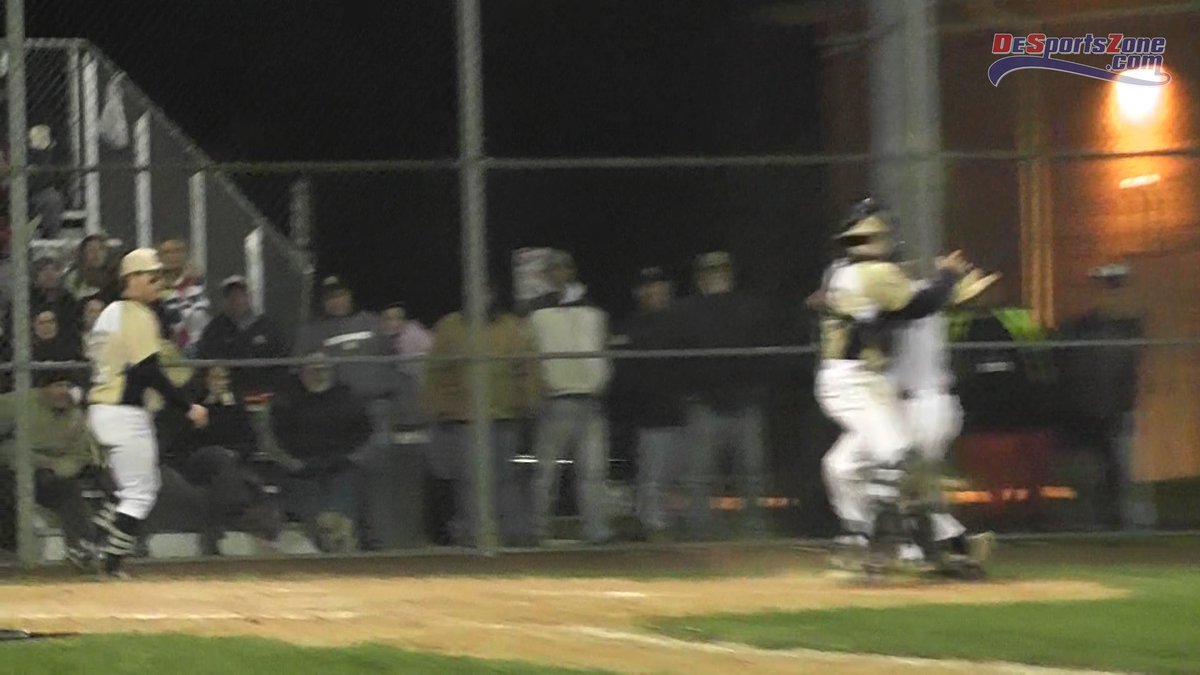SeanGreeneWDEL's tweet photo. VIDEO HIGHLIGHTS:  Baseball - @Salesianum 3, Caravel 1.  https://t.co/PcxvrJzvJu #DelHS https://t.co/CACstIP0qq
