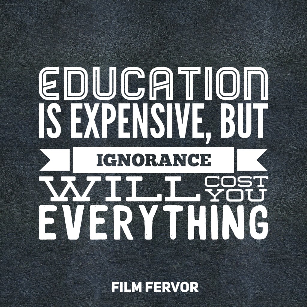 Investing in your education is the only 100% sure way to growth hack your life.
#ThinkBIGSundayWithMarsha