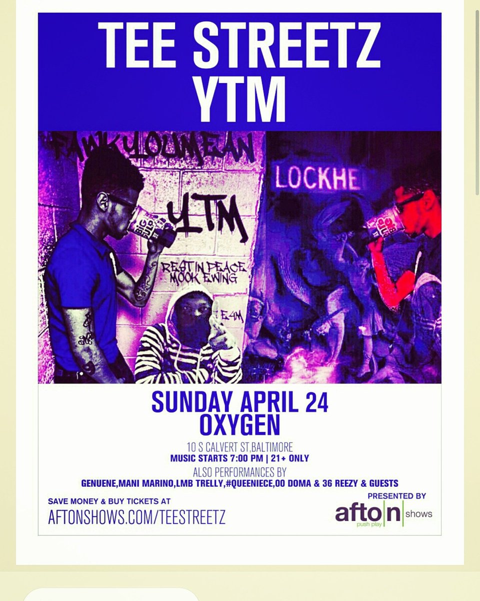 LOC6LOCCGOD's tweet photo. Come fucc wit me and bro stunna on the 24th at oxygen out Baltimore. Dm me for tickets https://t.co/GBKi6p99F0