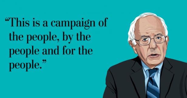 SoberTrump's tweet photo. ....... oh shit sorry Bern, what's the punchline? Socialism? https://t.co/l9vxPsLpPz