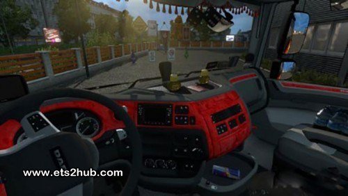 Ets 2 Hub On Twitter Daf Xf Euro 6 Red Interior Https T