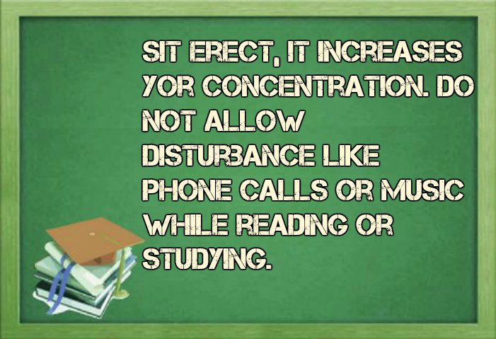 nucleusclasses's tweet photo. Edutip of the Week: Sit erect! #edutip #tip #studytips #studytip #education #tips #edutips #health #concentration https://t.co/wOed15Q9fN