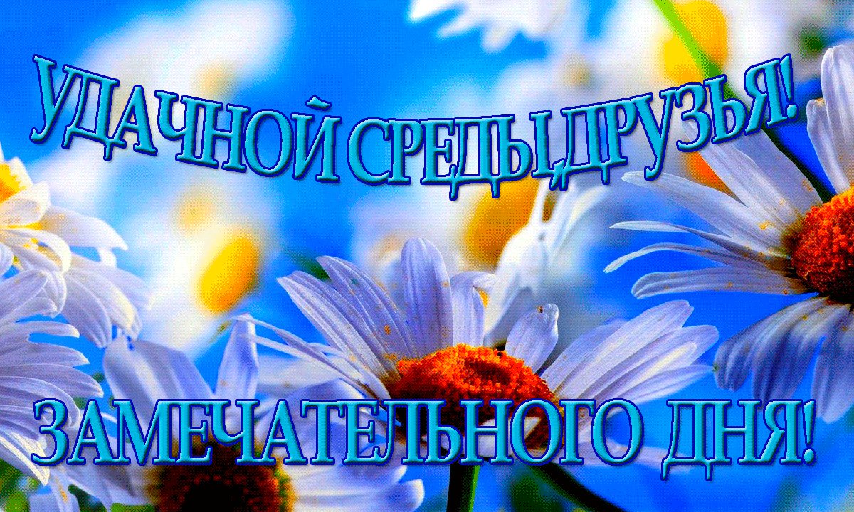Днем, открытки с доброй средой жизнь прекрасна