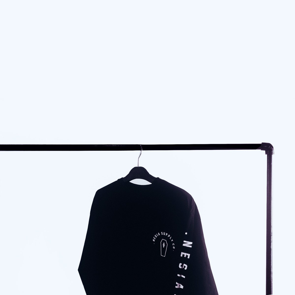 "Kult"
Printed on black long sleve cotton with rubber matsui ink. Shop here -> goo.gl/UYOFoc