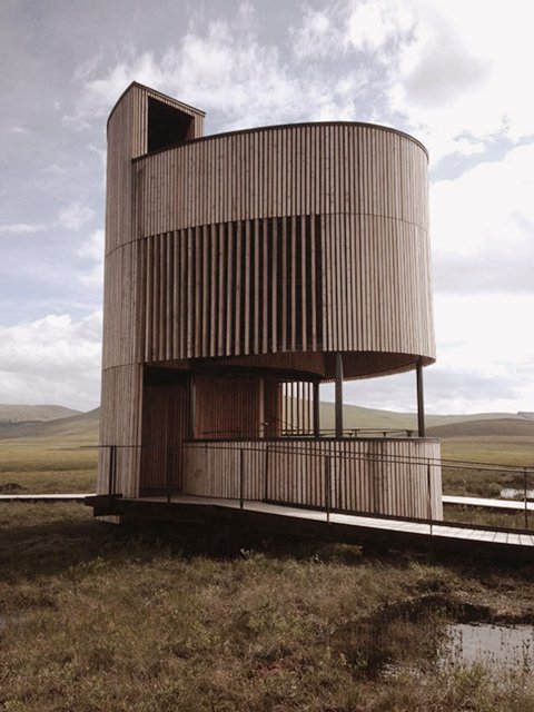 RIBA's tweet photo. Forsinard Lookout Tower by @Icosis_Arch is shortlisted for RIAS/ #RIBAAwards in Scotland https://t.co/hLeNZ9BuYn https://t.co/ogBN6f8of7