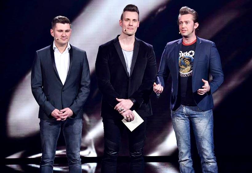 WeloveTbb's tweet photo. The Baseballs as presenters in the #AmadeusAustrianMusicAwards 03/04/2016 💕💕💕 #AAMA16
Photo by Andreas Tischler https://t.co/UQ0yACXtlv