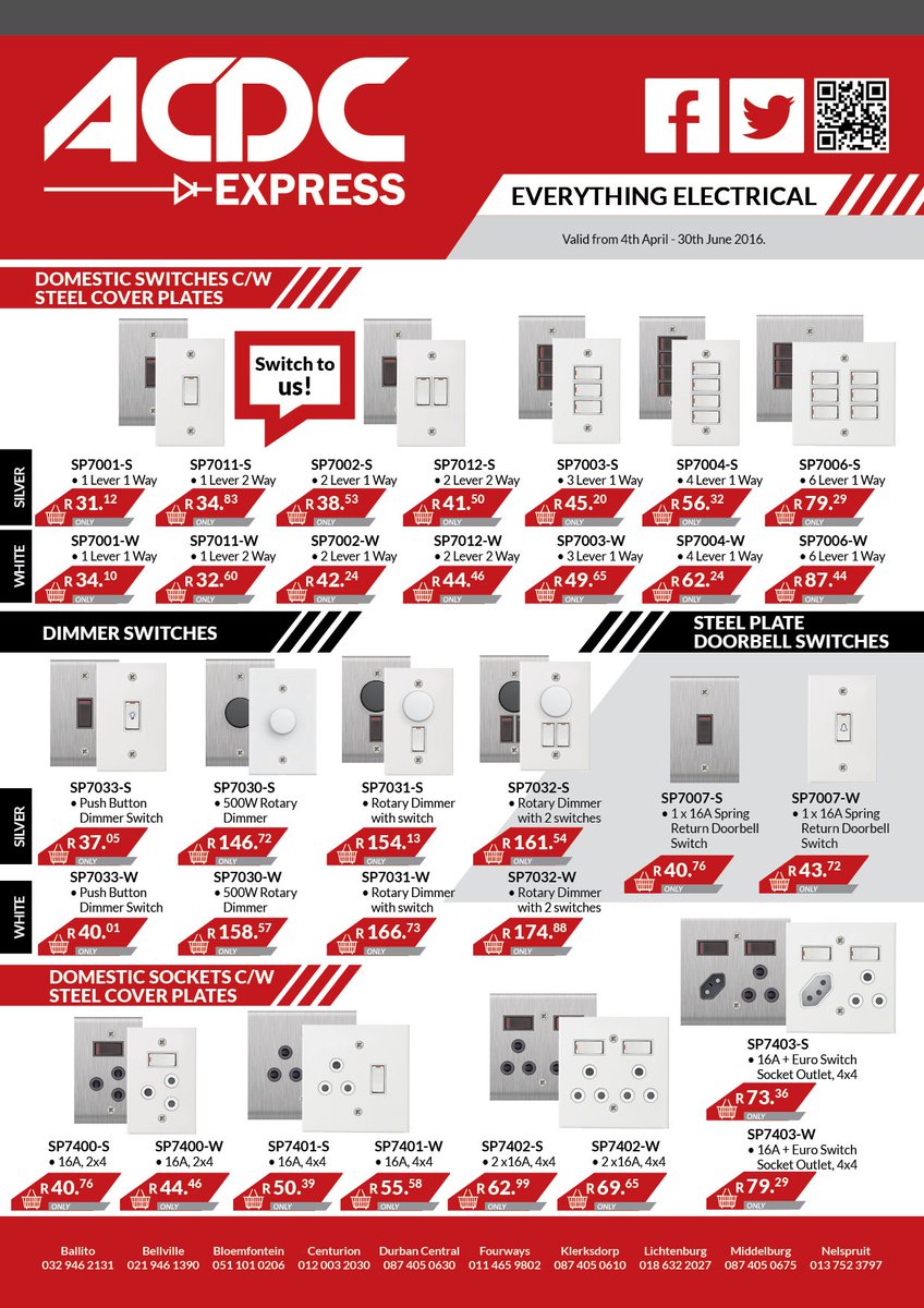 Acdc Express On Twitter Get Terrific Offers At Your Nearest Acdc Express Store Today Acdcexpress Everythingelectrical Special Https T Co Bw4hwsknf0