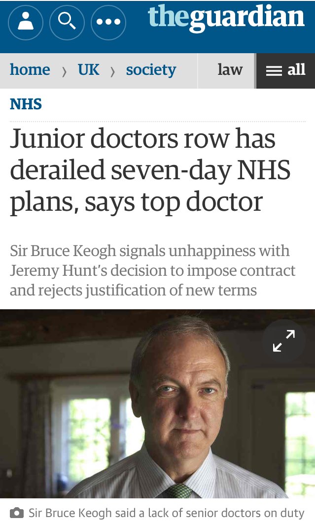 VimalGokani's tweet image. Doctors, patients, evidence-makers &amp;amp; #NHS bosses disagree. #oneprofession? No. #oneNation. Almost, @Jeremy_Hunt.