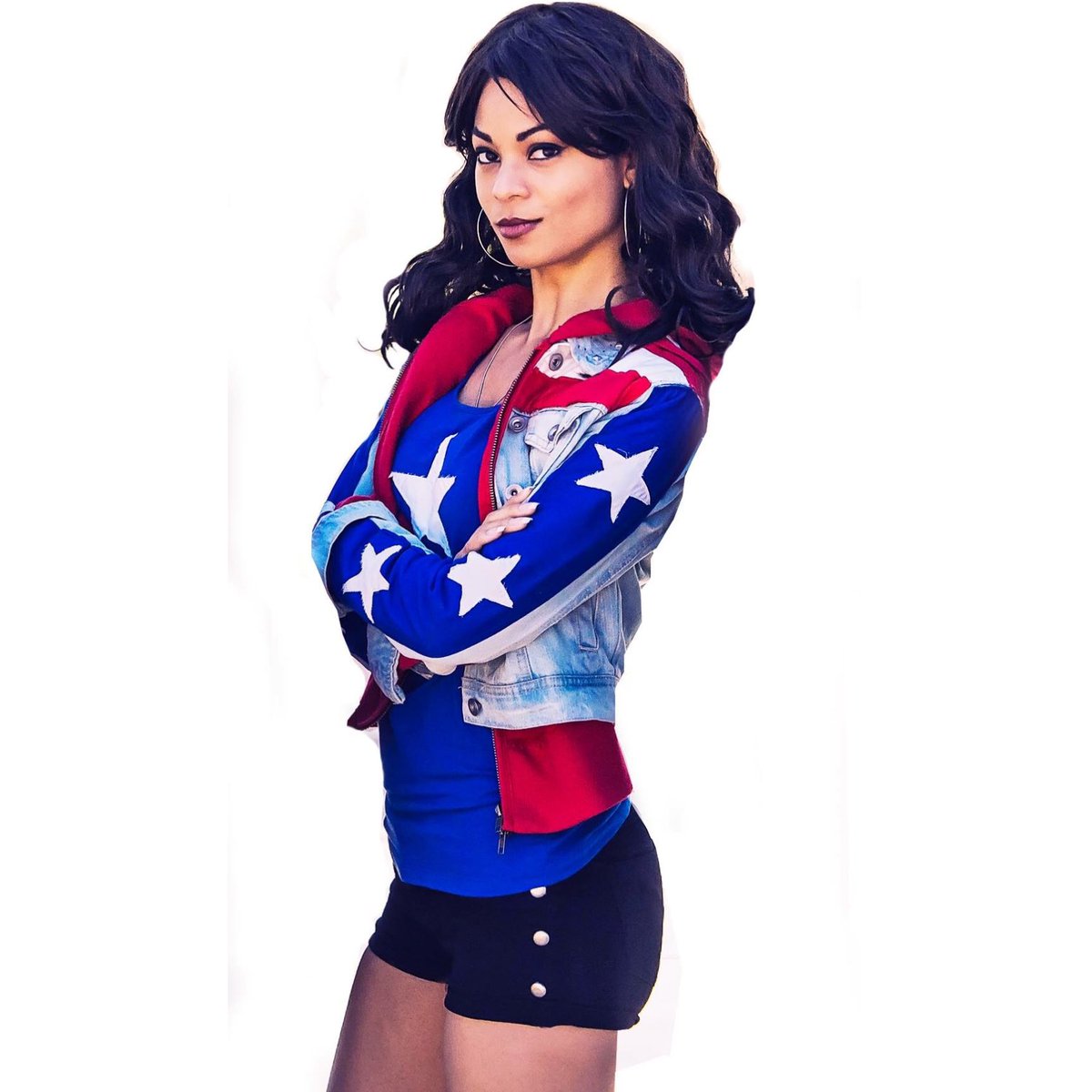 America is ready for mid-week sass. #missamericachavez #cosplay #youngaveng...
