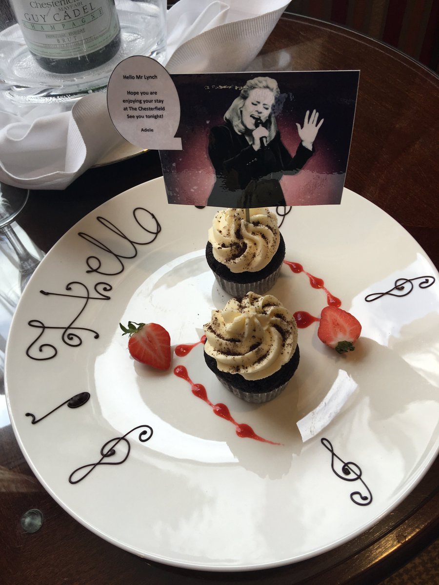 Chesterfield_MF's tweet photo. We hope all our guests who attended Adele's concert enjoyed our personalised treats!
#Adele #Concert #BoutiqueHotel https://t.co/oguUPghqoe