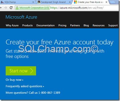 SQLChamp's tweet image. Pro-Tip | How to get a free trial of Azure subscription? sqlchamp.com/2016/04/pro-ti…