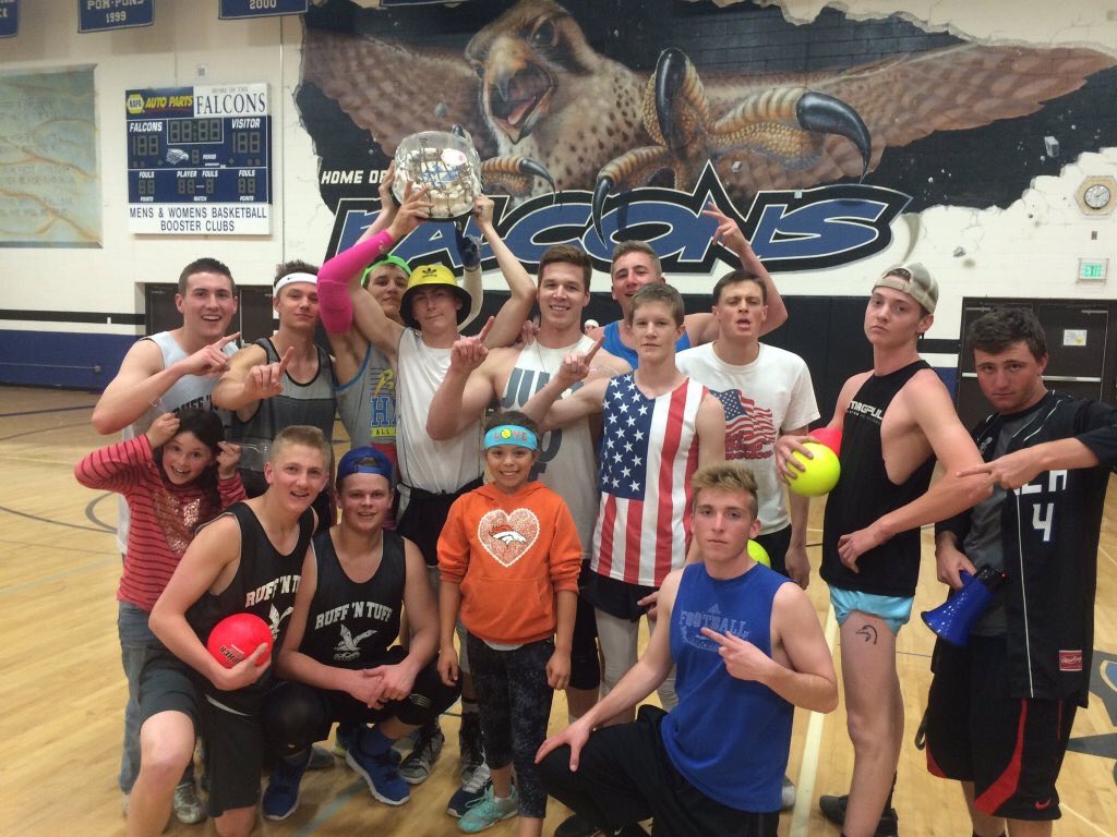 hrhschronicle's tweet photo. The champs were crowned last night in dodgeball. The seniors won it all! https://t.co/dW5nILV994