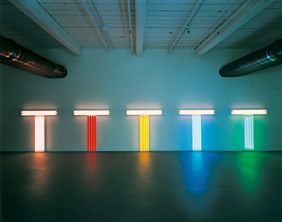 AestheticaMag's tweet photo. Dan Flavin's It Is What It Is And It Ain't Nothing Else @ikongallery feat/ in the new issue https://t.co/K7GucKgWmy https://t.co/JN30gmFyKf