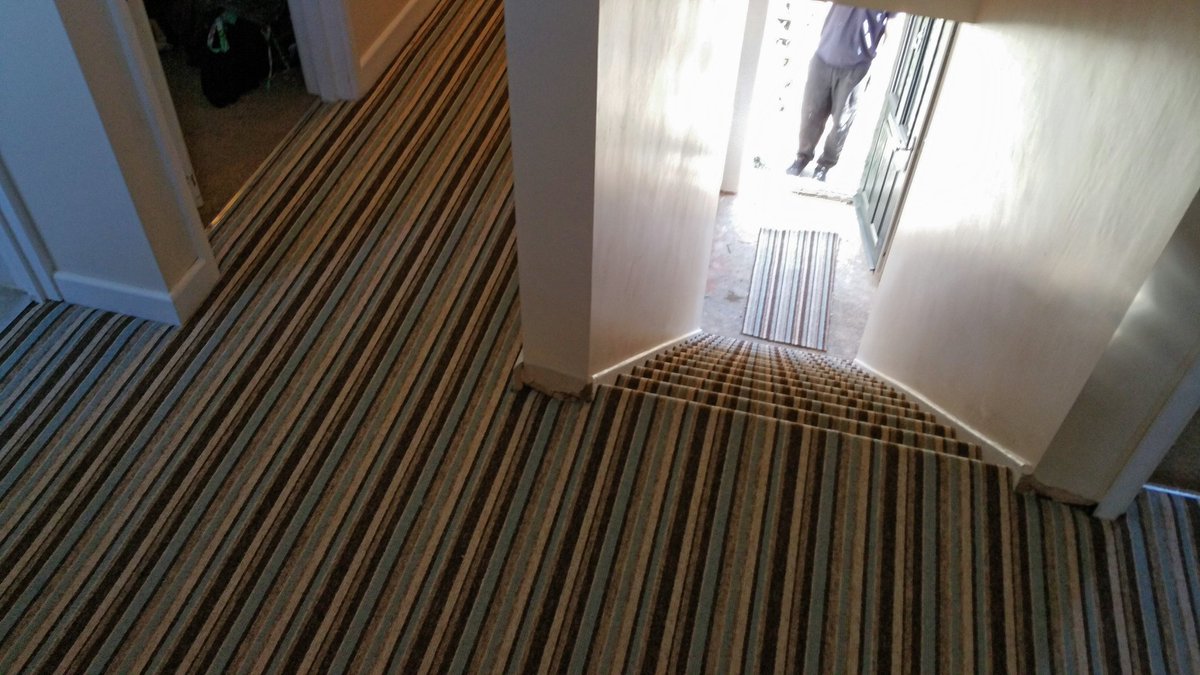 CarpetsCook's tweet photo. #gala #hardwearingcarpet #bleachclean #carpet #flooring #staircarpet #stripecarpet £11.99 a metre squared https://t.co/Avi6V8IO4P