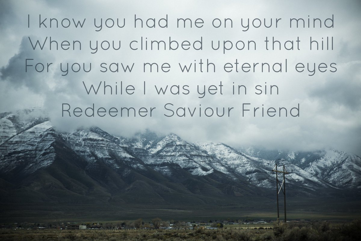 How amazing, we can worship someone who not only saved us from sin but is our closest friend bit.ly/1RNRdcX