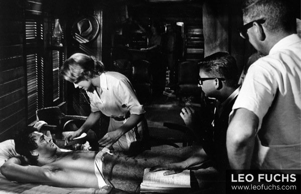 leofuchsarchive's tweet photo. Rock Hudson and Robert Mulligan on the set of "The Spiral Road." (1961)

The Spiral Road contains the origin for th… https://t.co/61iUj3kJdp