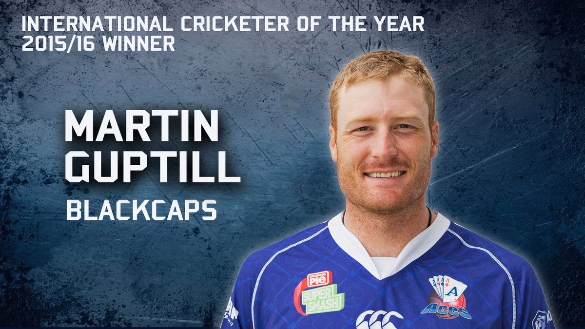 aucklandcricket's tweet photo. Our International Cricketer of the Year - Martin Guptill! #gupton ^BM https://t.co/Jwzgo9GkjD