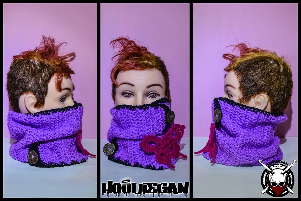 bubamarocrochet's tweet photo. #hoodiegan #silverhades #greek #handmade #crochet #purple #pink #girly #butterfly #scarf #Zshape https://t.co/DAFpx1n5SJ
