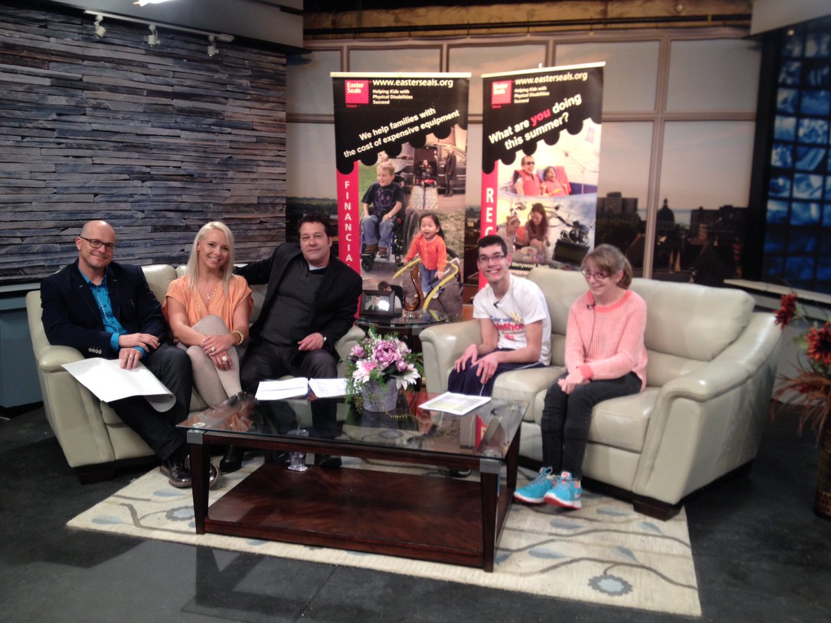 Remember to tune into <a href="/The_WS_Daily/">The WS Daily</a> on <a href="/CKWS_TV/">Global Kingston</a> between 5 p.m - 6 p.m. this week in support of Easter Seals Week!