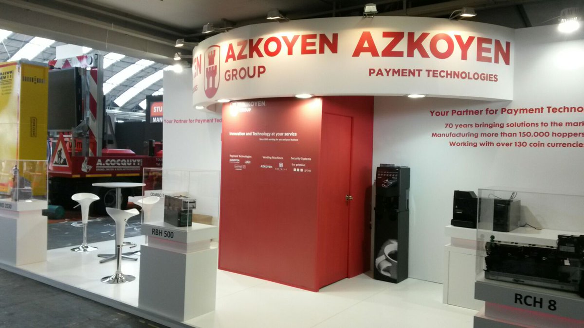 #Intertraffic, with innovations. Waiting for your visit, we have much to show you: First: Bill Recycler RBH500.