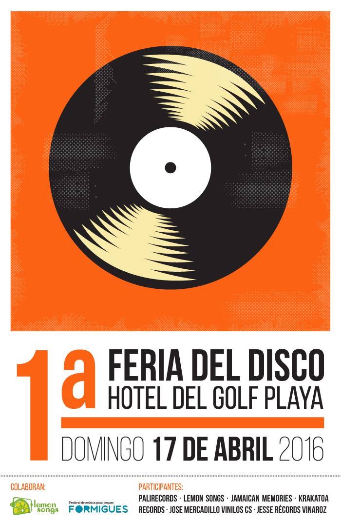 MOVEGUIAOCIO's tweet photo. ➡#PlanMOVE: I Feria del disco en @HotelGolfPlaya. Una cita para los amantes de la #múscia en #Castellon https://t.co/stxFWC5LHK