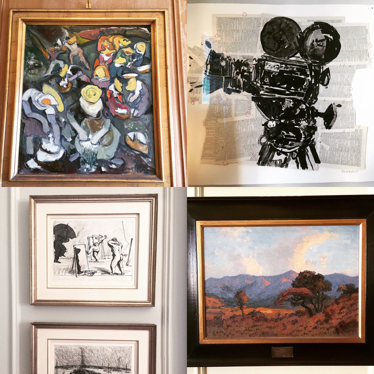 Graupix's tweet image. Over 1000 pieces of art are spreaded throughout @EllermanHouse Just Southafrican artists #LuxeGraupix #GraupixILTM