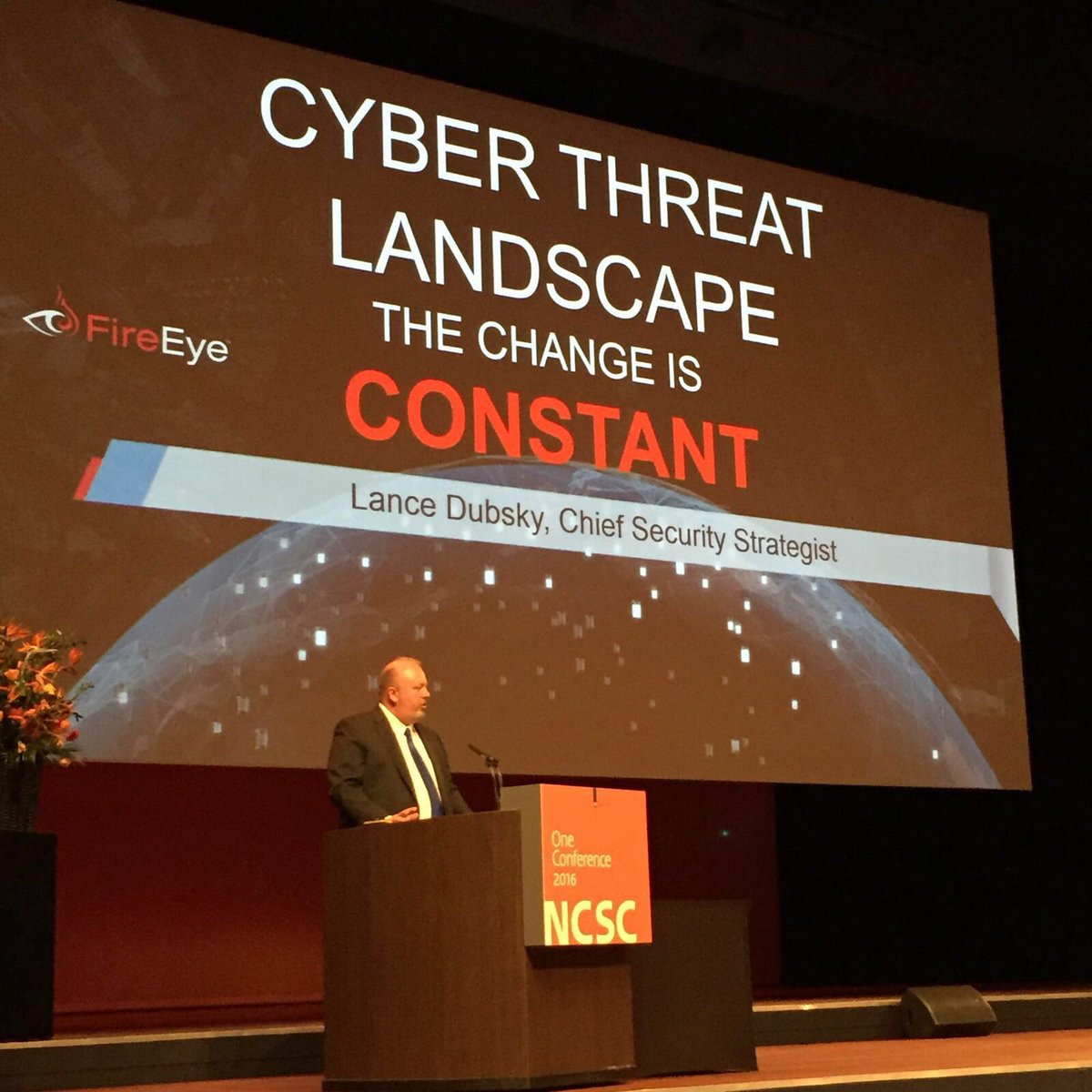 Do last years cyber attacks say something about future attacks? FireEye CSS Dubsky <a href="/CyberCondor/">Lance Dubsky</a> on the main stage
